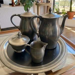 Vintage International Pewter
Coffee/Tea Set